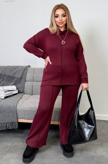Теплый брючный костюм женский VK-061A800 Теплый брючный костюм женский VK-061A800