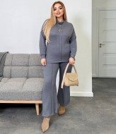 Теплый брючный костюм женский  VK-061A800