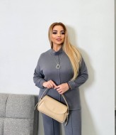 Теплый брючный костюм женский  VK-061A800