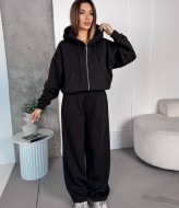 Теплый спортивный костюм женский на флисе VM-10523A550