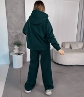 Теплый спортивный костюм женский на флисе VM-10523A550