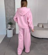 Теплый спортивный костюм женский на флисе VM-10523A550