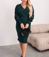 Сукня із запахом на грудях ME-490A640