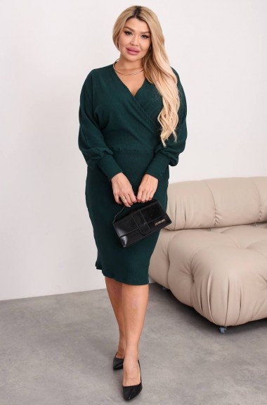 Платье с запахом на груди ME-490A640