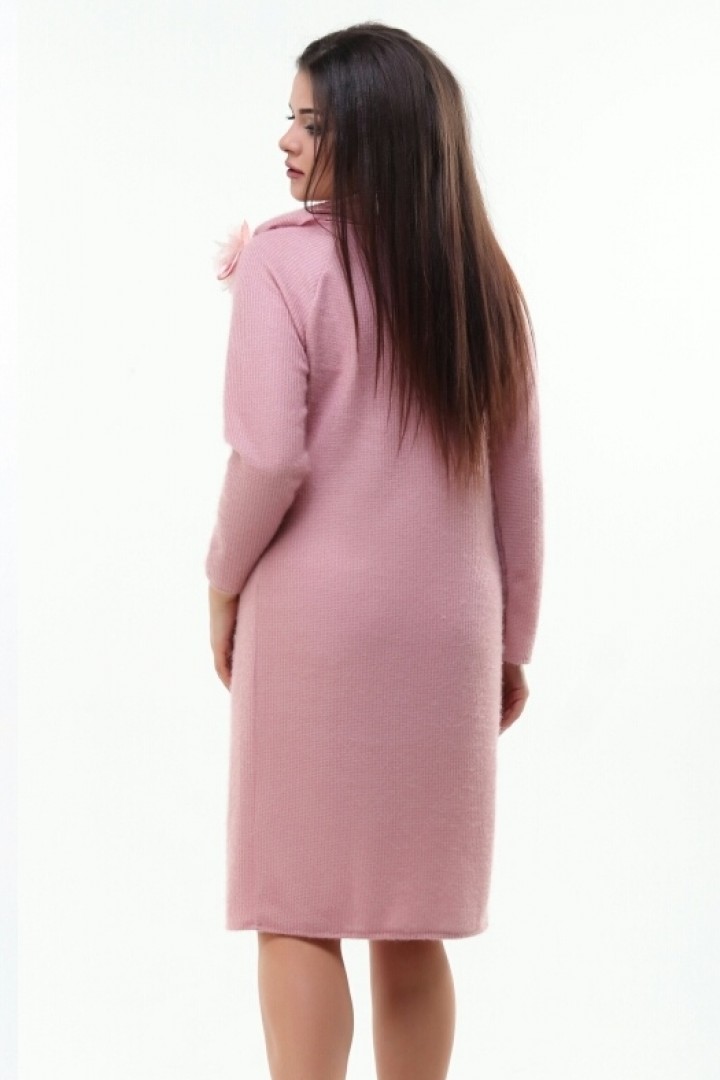 Женское платье с отложным воротником NJ-101218
