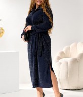 Платье с оригинально вшитым поясом TAS-731.1A760