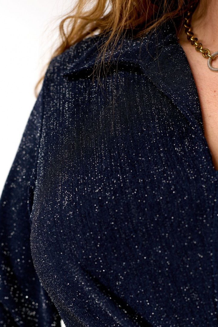 Платье с оригинально вшитым поясом TAS-731.1A760