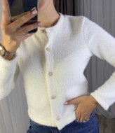 Ангоровая короткая кофта KG-182A420