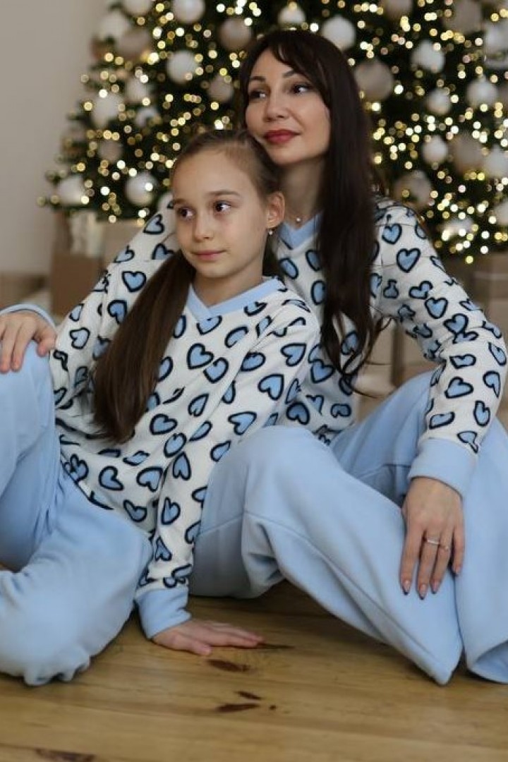 Теплая детская пижама LSA-754A450