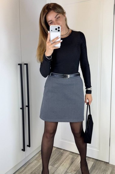 Женская шерстяная юбка KG-926A300 Женская шерстяная юбка KG-926A300