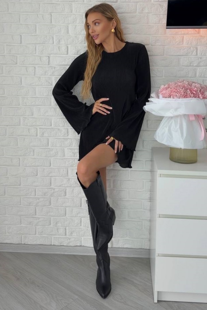 Платье с поясом ATE-087A510