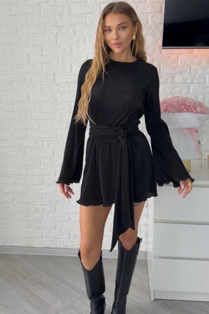 Платье с поясом ATE-087A510