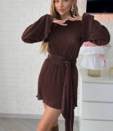 Платье с поясом ATE-087A510