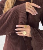 Платье с поясом ATE-087A510