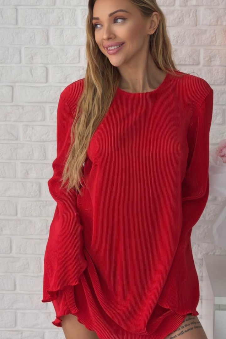 Платье с поясом ATE-087A510