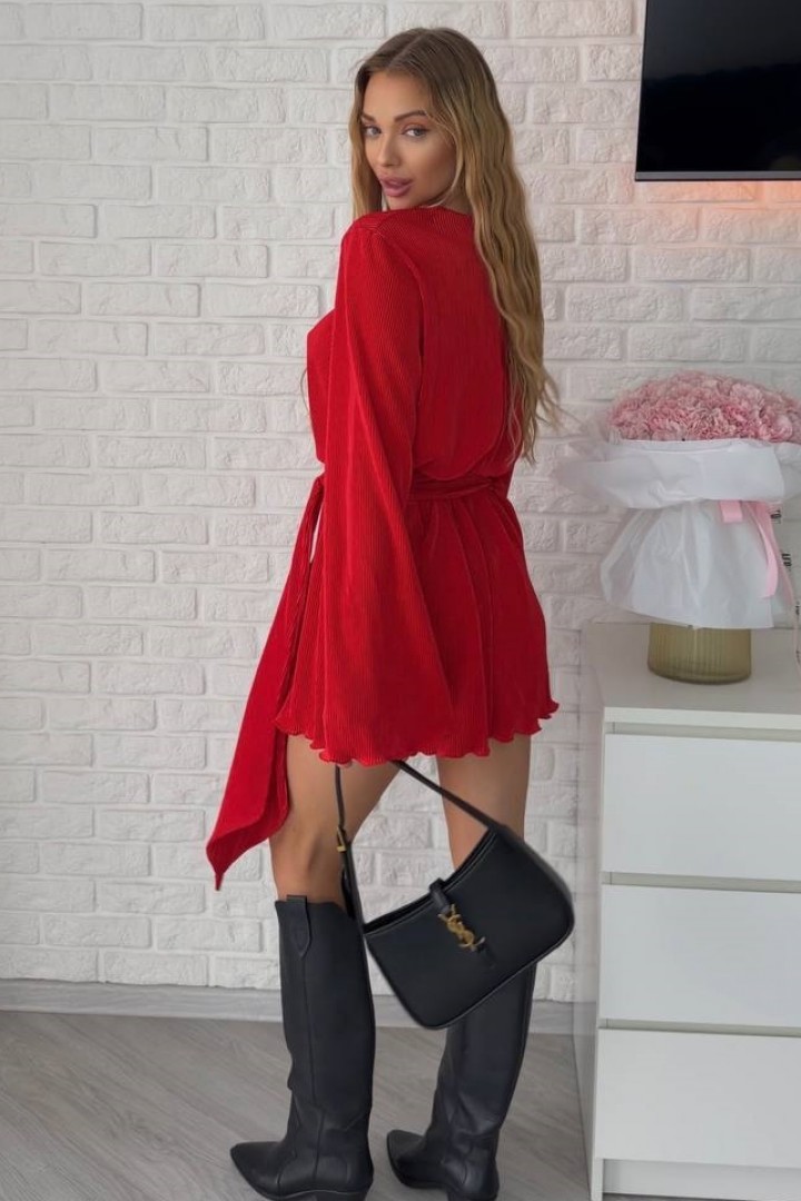 Платье с поясом ATE-087A510