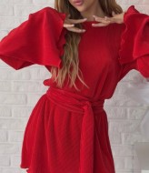 Платье с поясом ATE-087A510