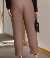 Прямые штаны на высокой посадке IO-653.0347A350