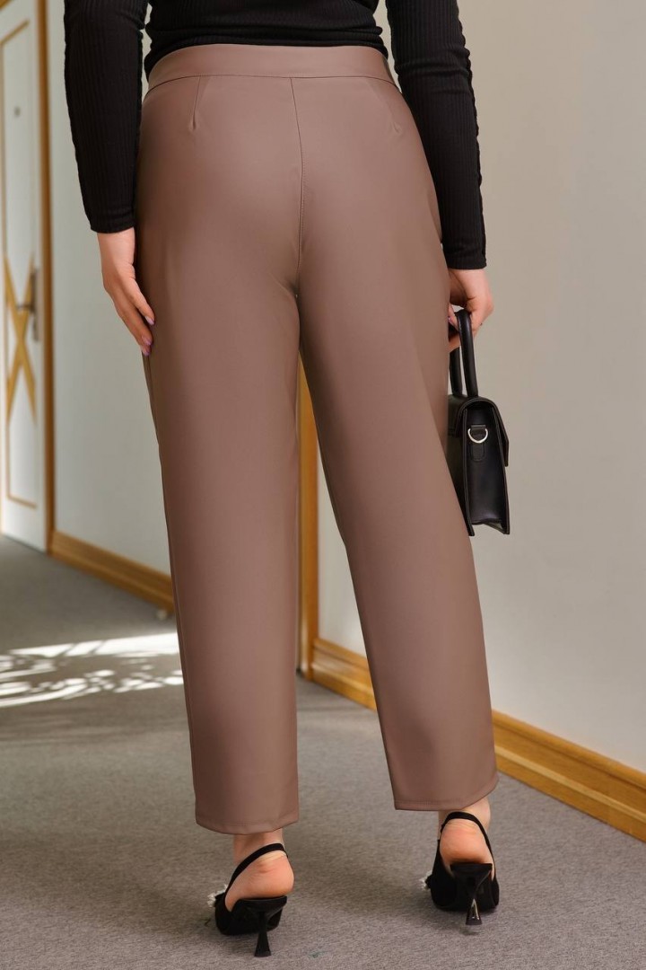 Прямые штаны на высокой посадке IO-653.0347A350