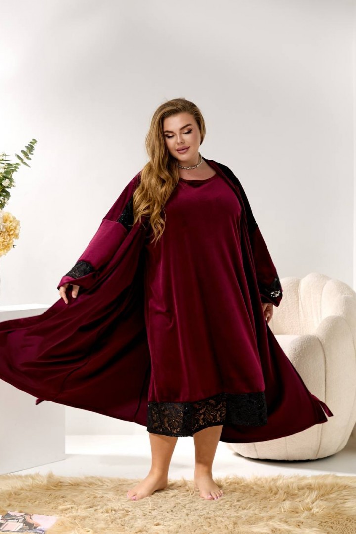 Комплект: халат + рубашка NU-1497A21