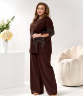 Изысканный брючный костюм MOV-223A900