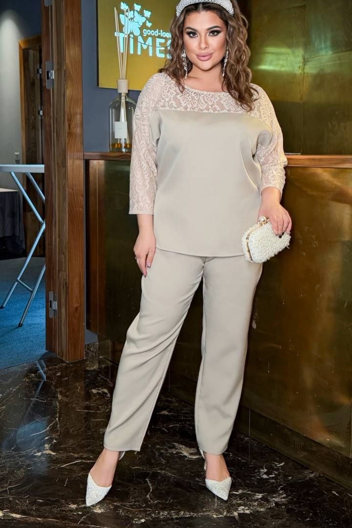 Святковий брючний костюм двійка AD-7912.1A240