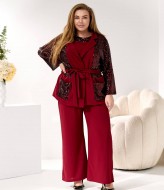 Костюм 3-ка жакет, майка и брюки MOV-289A1100