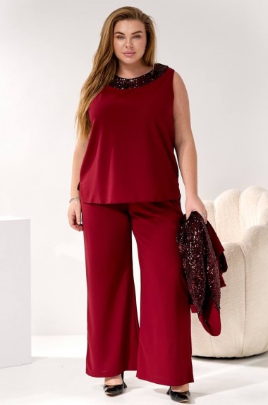 Костюм 3-ка жакет, майка и брюки MOV-289A1100 Костюм 3-ка жакет, майка и брюки MOV-289A1100