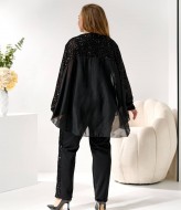 Элегантный костюм-тройка с блеском MOV-273A880