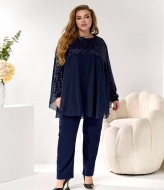 Элегантный костюм-тройка с блеском MOV-273A880