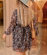 Шифоновое платье короткое YM-05747A12