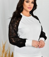 Кофточка с кружевом IV-0310A300