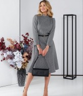 Платье с воротником стойка GOL-1875A880