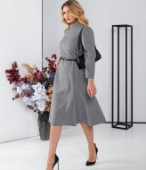 Платье с воротником стойка GOL-1875A880