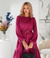 Замшева сукня GOL-1942A800