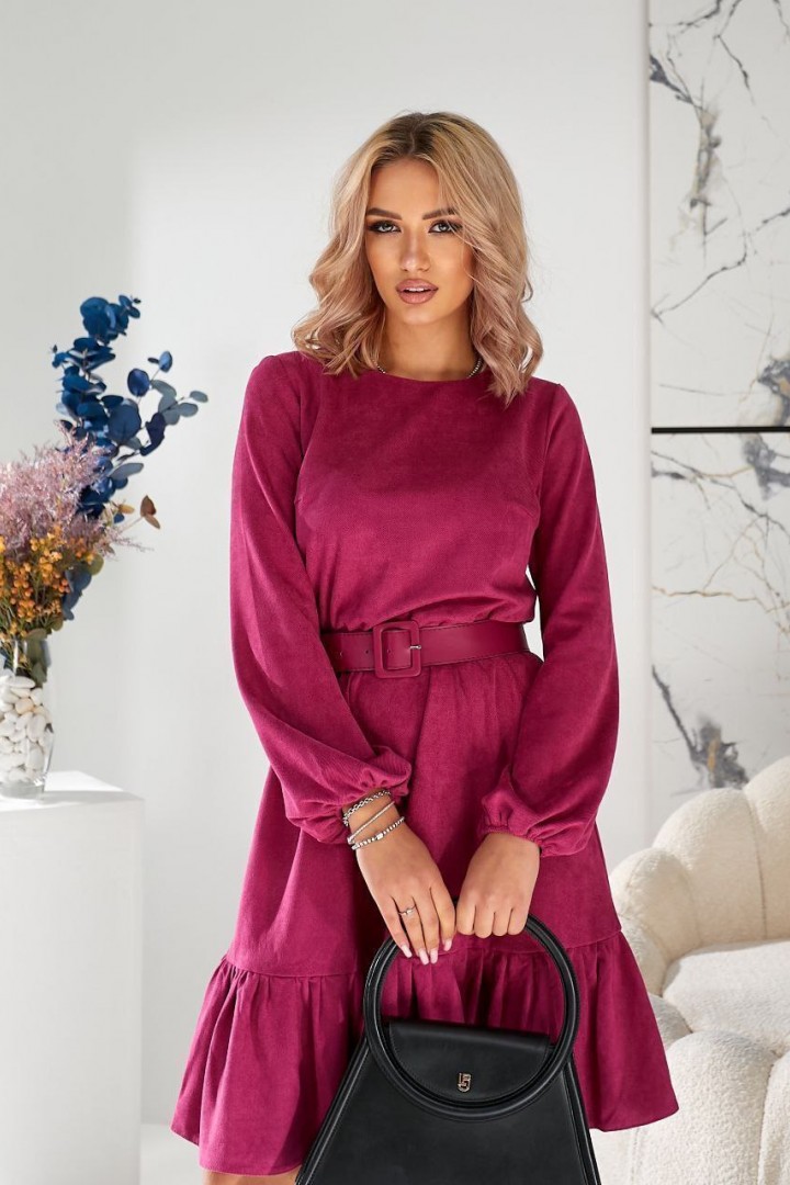 Замшева сукня GOL-1942A800