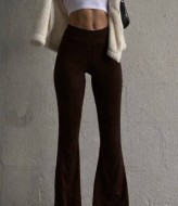 Брюки клеш в рубчик DMP-A177A230