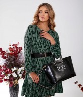 Сукня з воланом GOL-1958A800