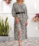 Шелковое платье GOL-2069A950