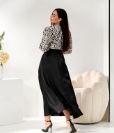 Комбинированное платье GOL-2091A1200