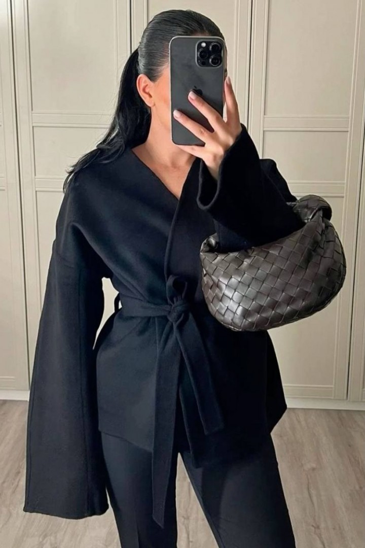 Полупальто на запах AP-0509A530