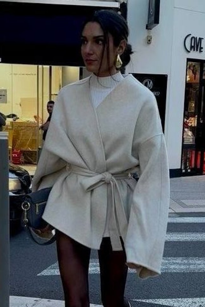 Полупальто на запах AP-0509A530