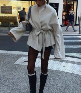 Полупальто на запах AP-0509A530