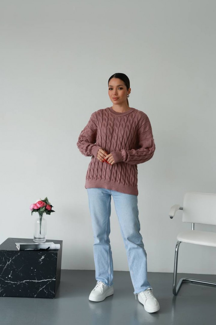 Жіночий светр косичка IND-5085A550