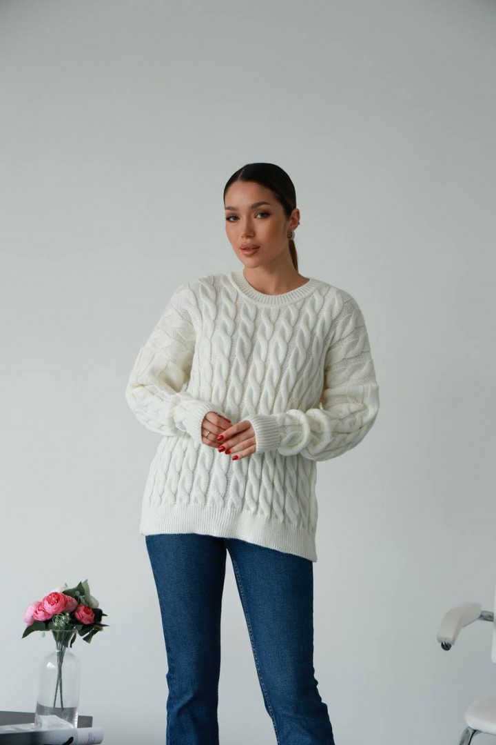 Жіночий светр косичка IND-5085A550