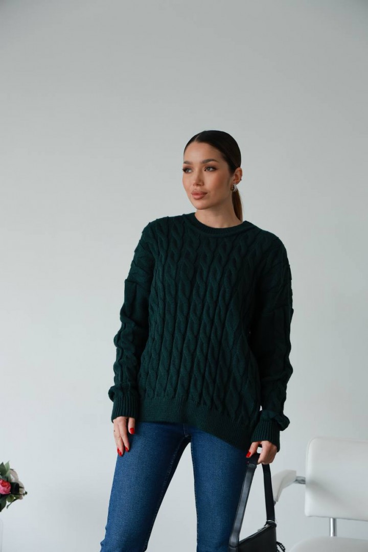 Жіночий светр косичка IND-5085A550