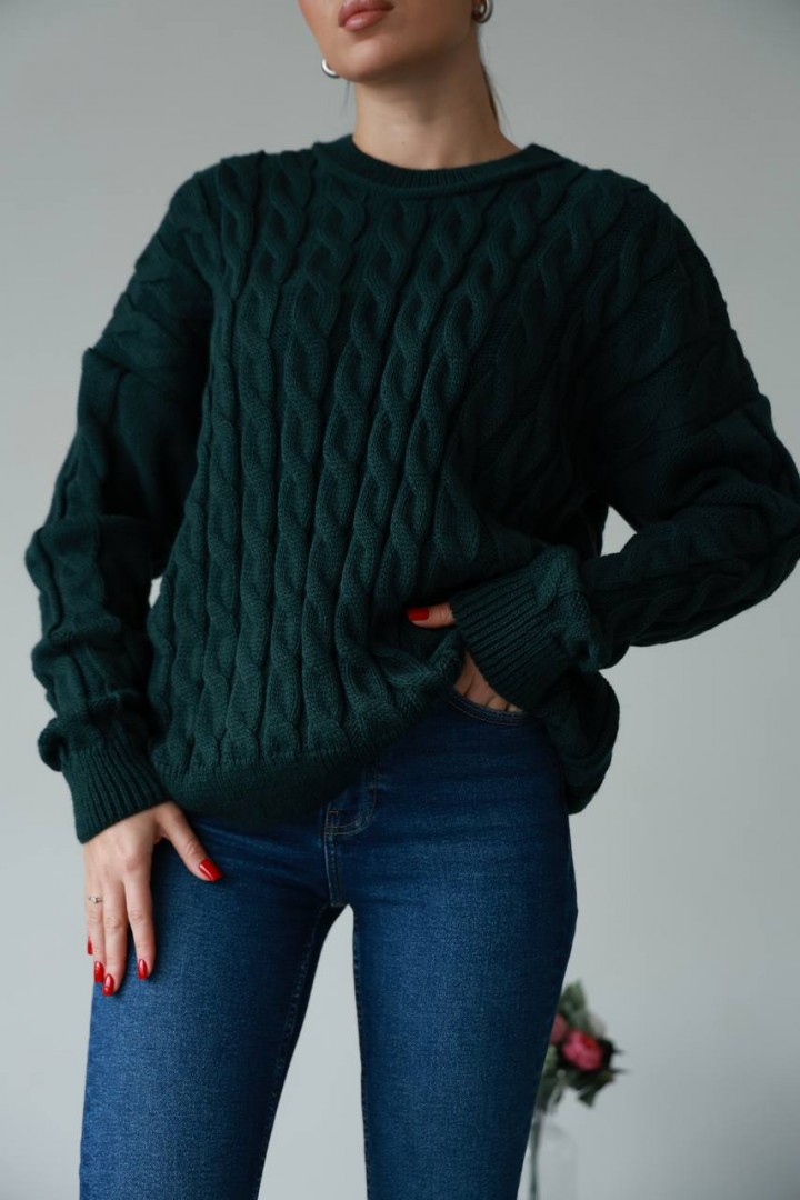 Жіночий светр косичка IND-5085A550