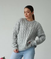 Жіночий светр косичка IND-5085A550