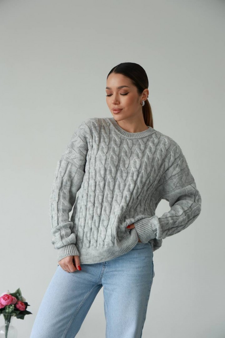 Жіночий светр косичка IND-5085A550