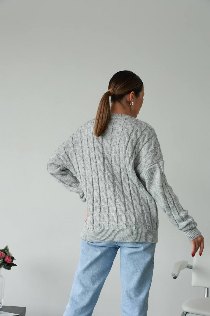 Жіночий светр косичка IND-5085A550